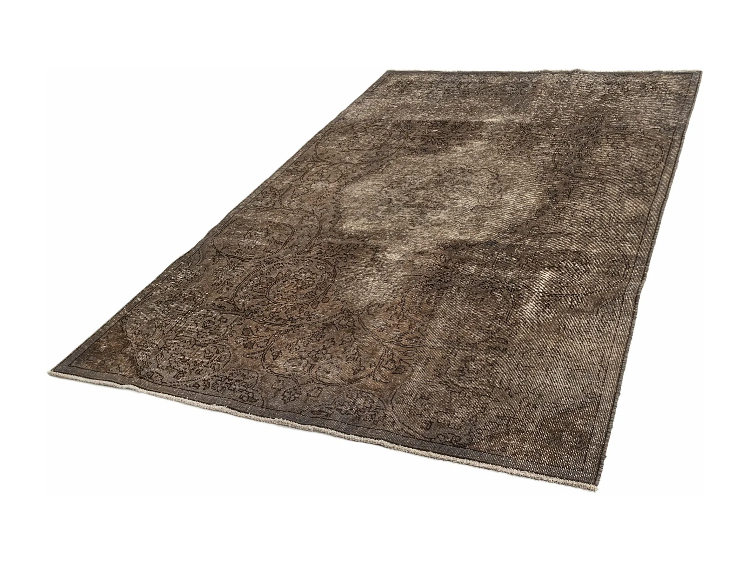 Tappeto in lana 173x273 marrone Vintage