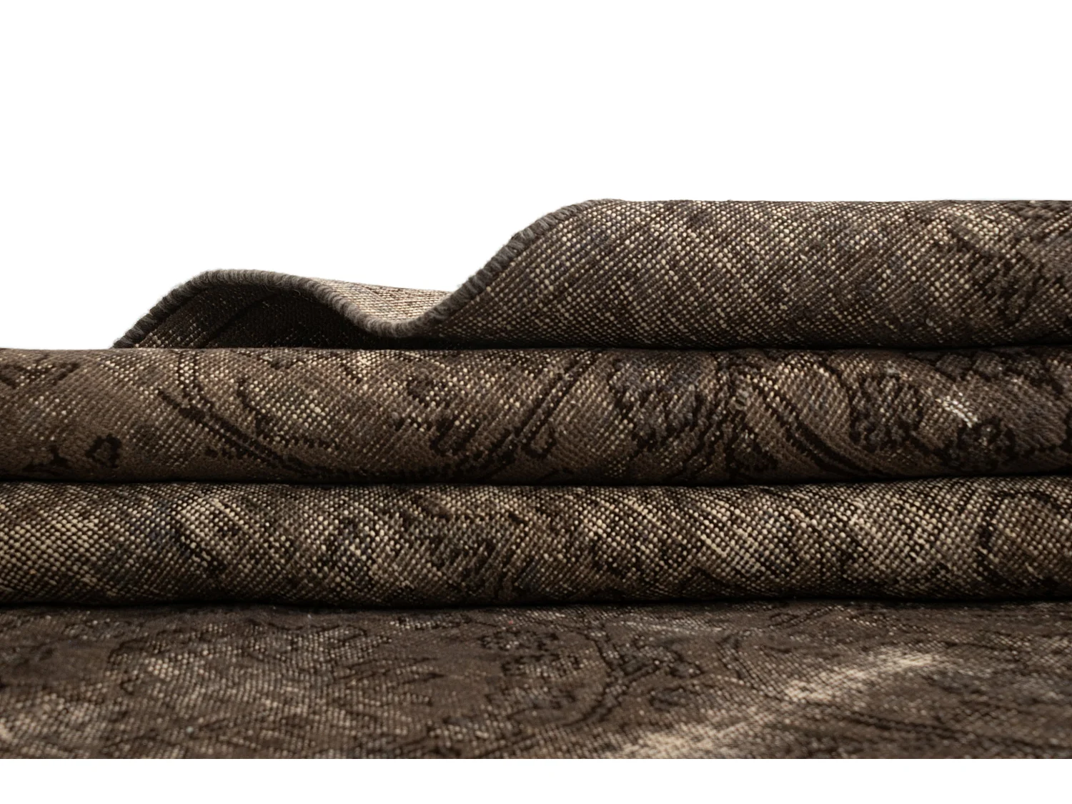 Tappeto in lana 173x273 marrone Vintage