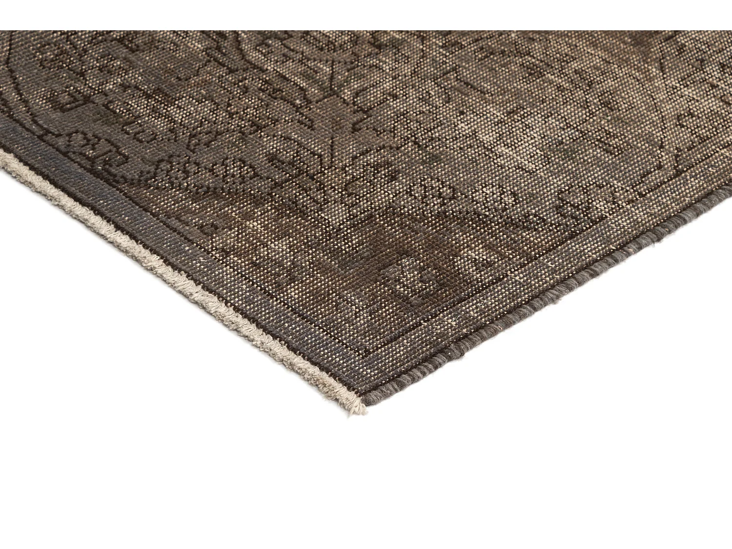 Tappeto in lana 173x273 marrone Vintage