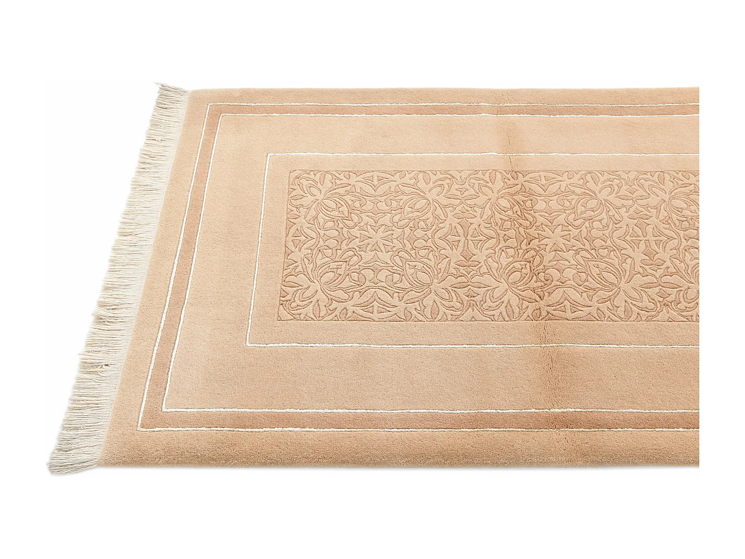 Tapis de laine 91x160 brun Darya