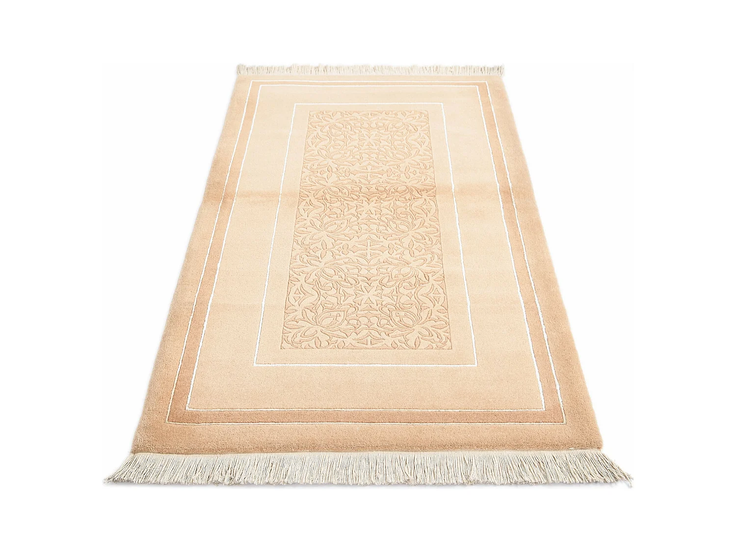 Tappeto in lana 91x160 marrone Darya