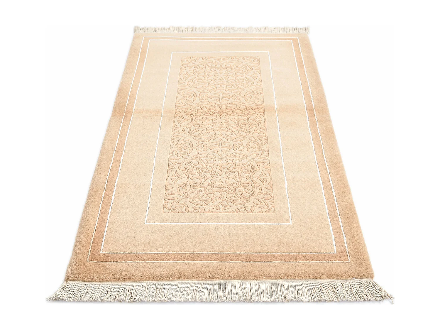 Tapis de laine 91x160 brun Darya