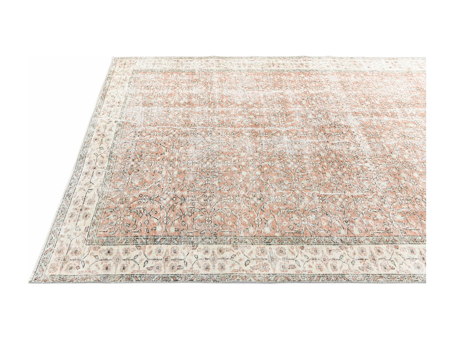 Tapis de laine 170x264 beige Ultra Vintage