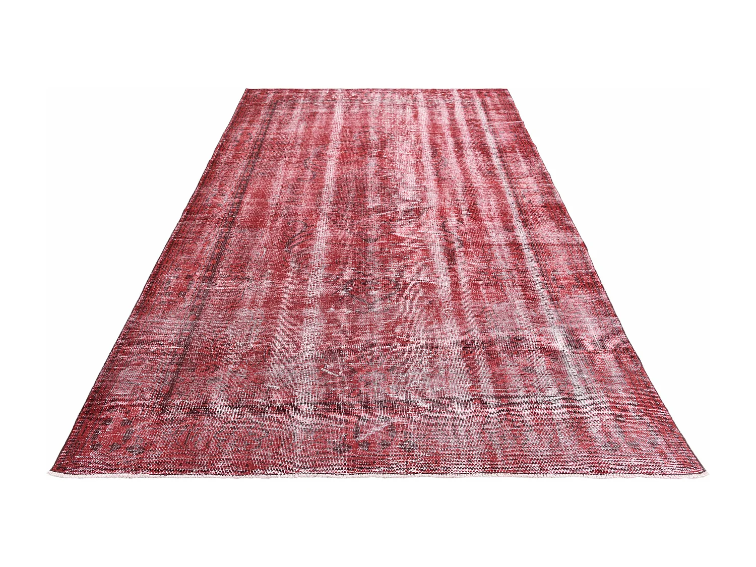 Tapis de laine 175x297 rouge Ultra Vintage