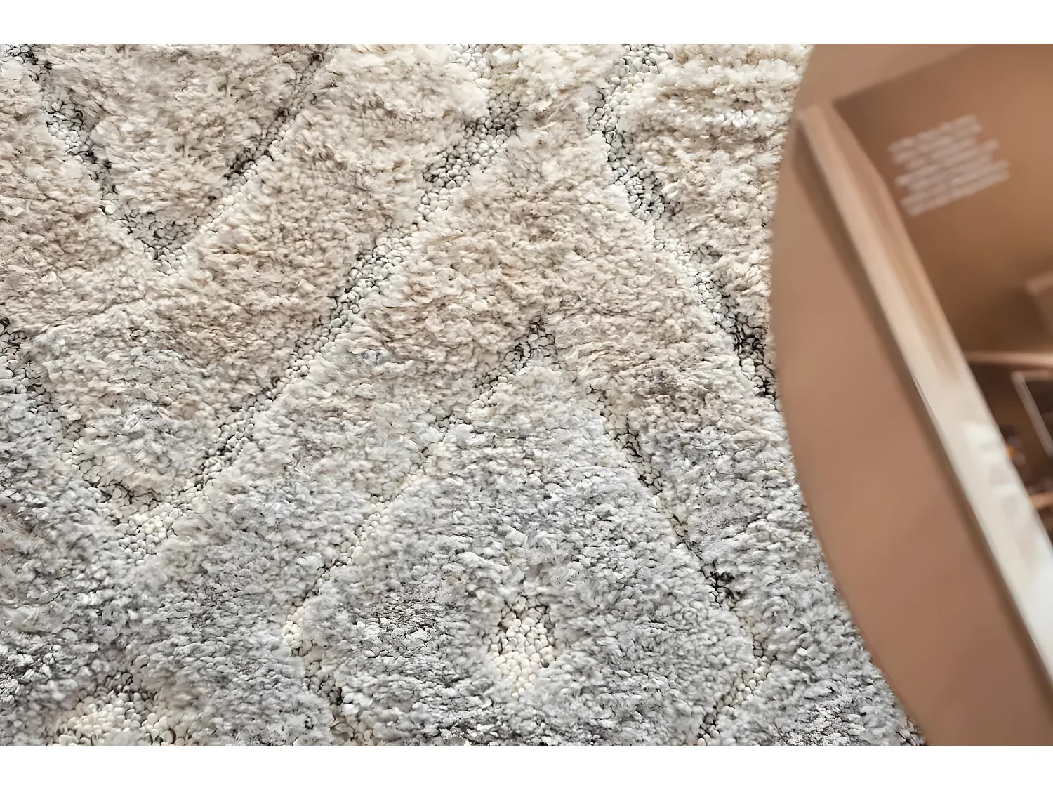 Tapis 152x213 gris clair Vevey