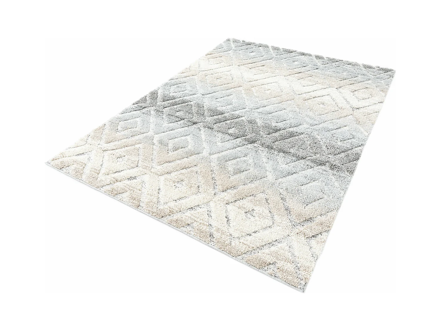 Teppich 152x213 Hellgrau Vevey