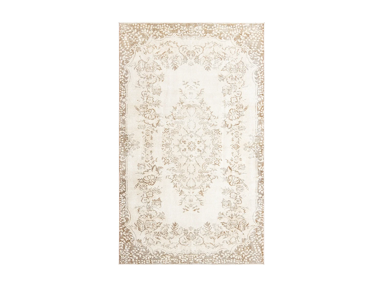 Tapis de laine 173x284 beige Ultra Vintage
