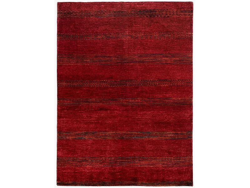 Wollteppich 153x208 Rot Juma