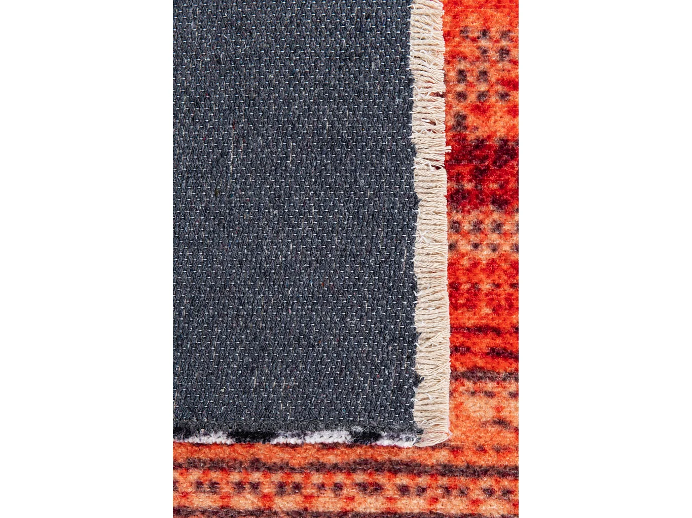 Tapis 65x185 orange Kriens Makaha