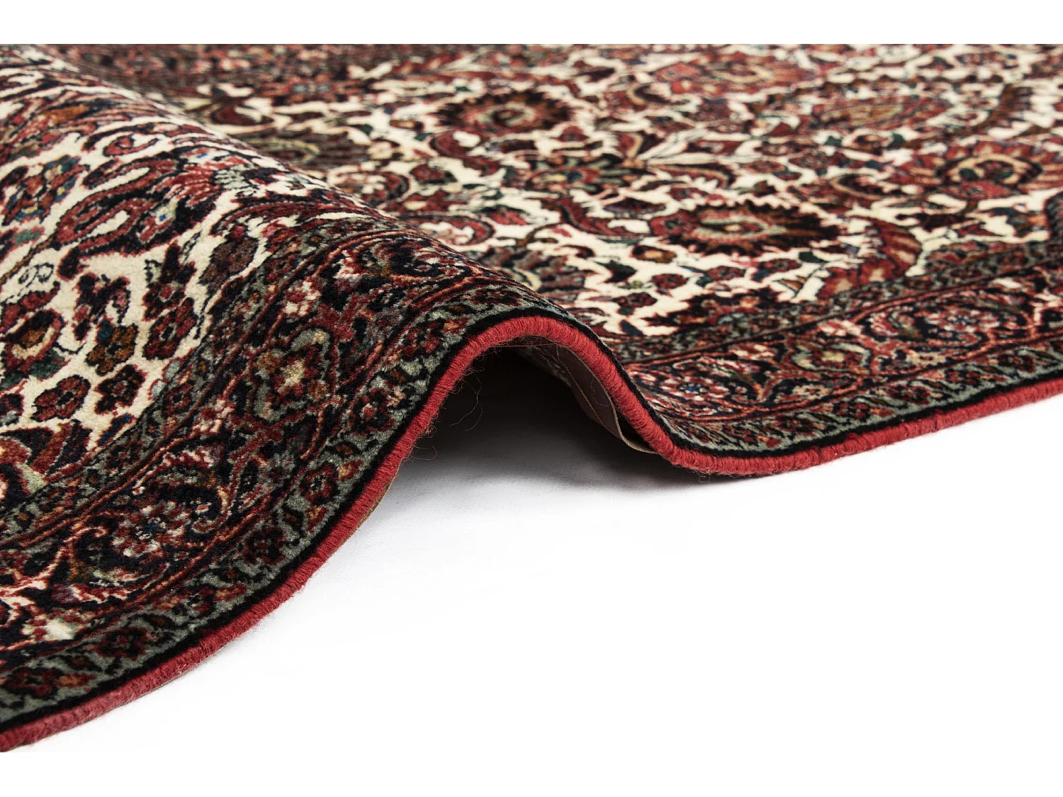 Tapis de couloir en laine 73x290 beige Bidjar