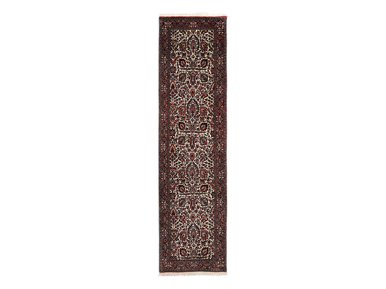 Tapis de couloir en laine 73x290 beige Bidjar