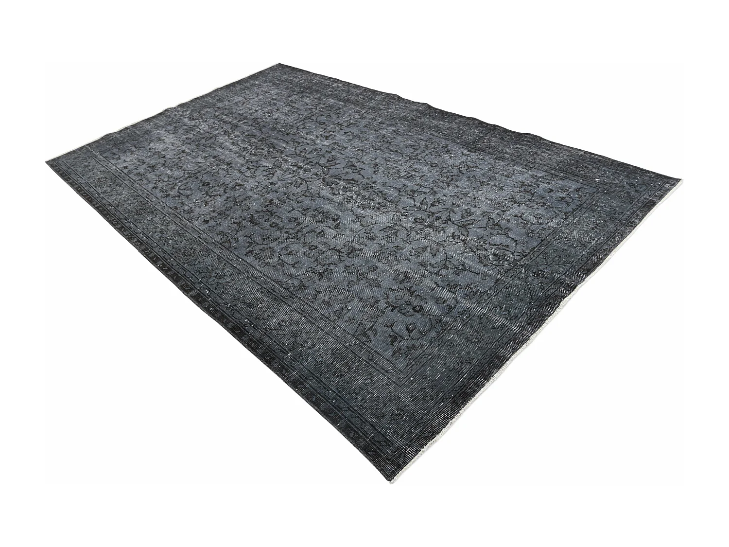Tapis de laine 175x287 gris Ultra Vintage