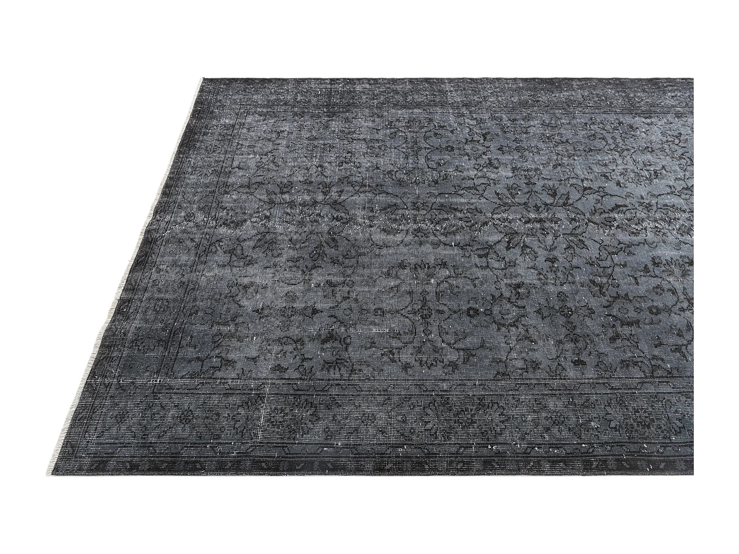 Tapis de laine 175x287 gris Ultra Vintage