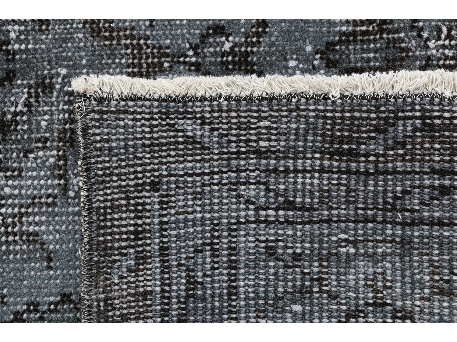 Tapis de laine 175x287 gris Ultra Vintage