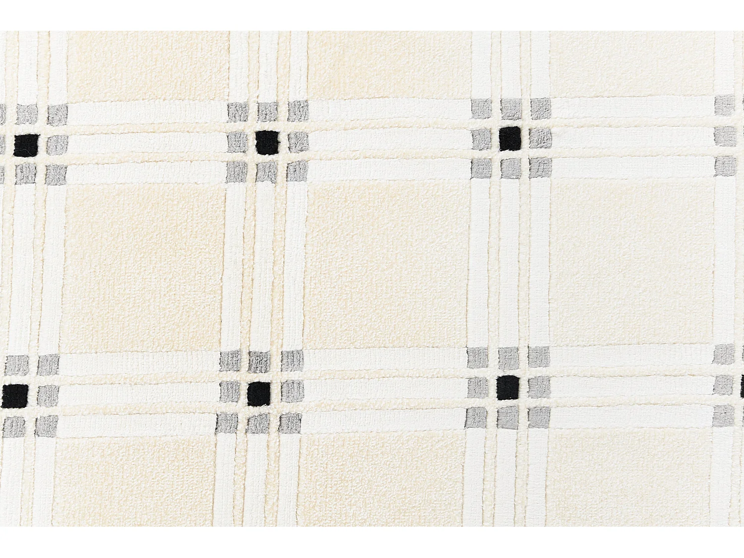 Tapis de couloir en laine 81x297 beige Darya