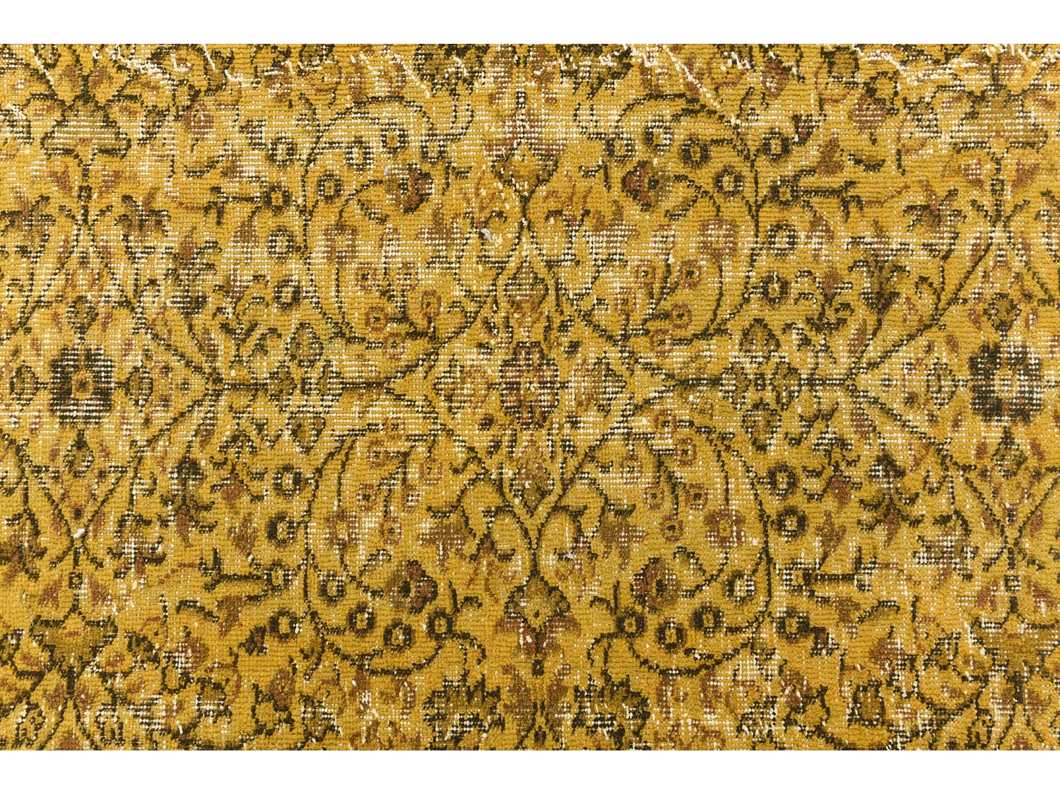 Tapis de laine 165x277 jaune Ultra Vintage