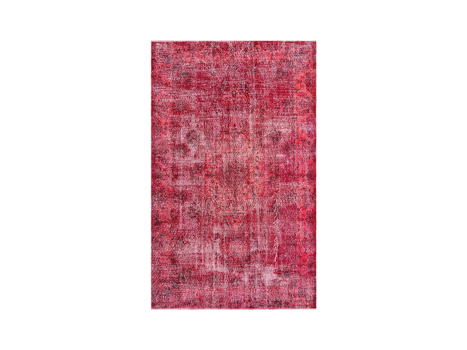 Tapis de laine 178x292 rouge Ultra Vintage