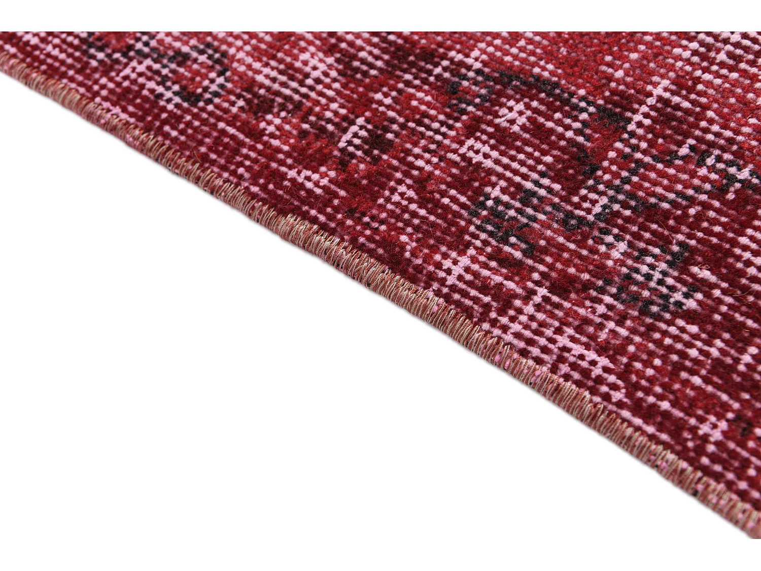 Tapis de laine 178x292 rouge Ultra Vintage