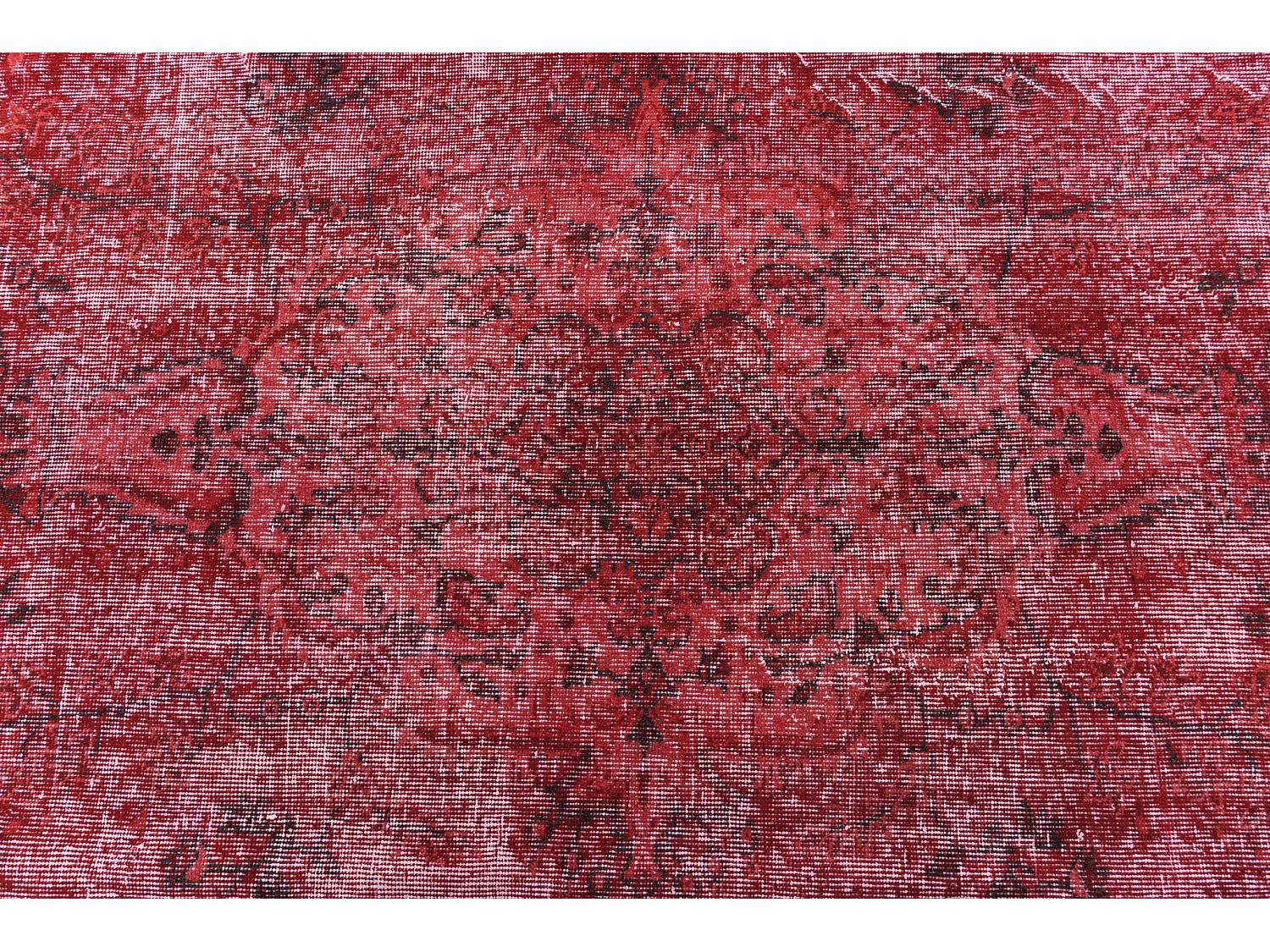 Tapis de laine 178x292 rouge Ultra Vintage