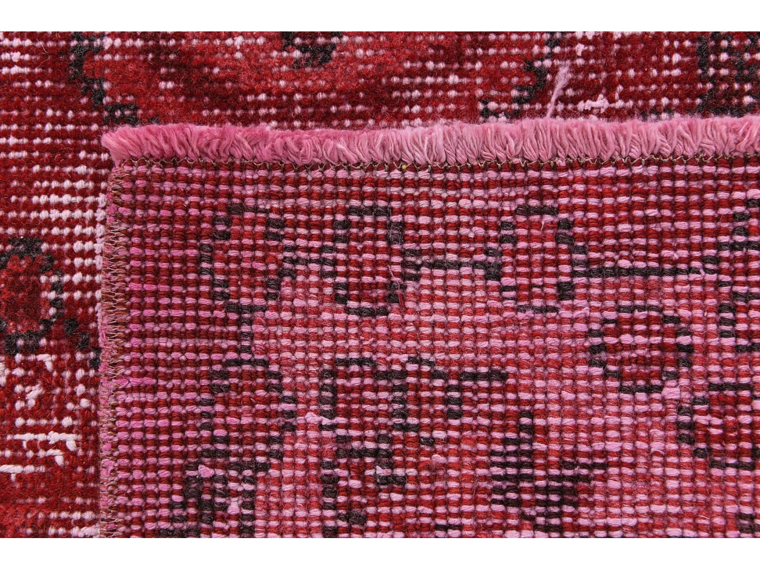 Tapis de laine 178x292 rouge Ultra Vintage