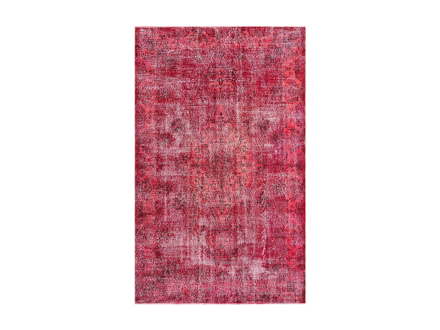 Tapis de laine 178x292 rouge Ultra Vintage