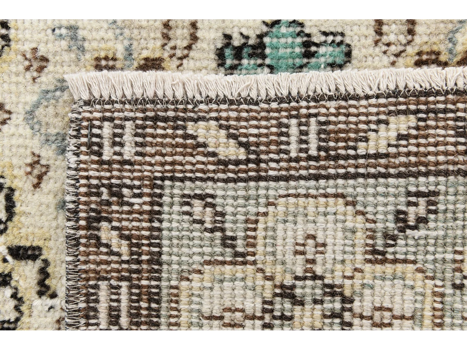 Wollteppich 175x290 Beige Ultra Vintage