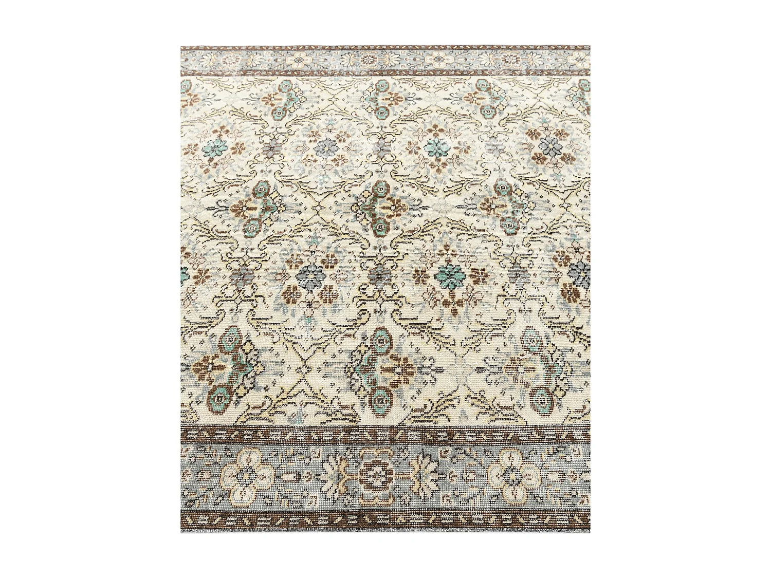 Wollteppich 175x290 Beige Ultra Vintage