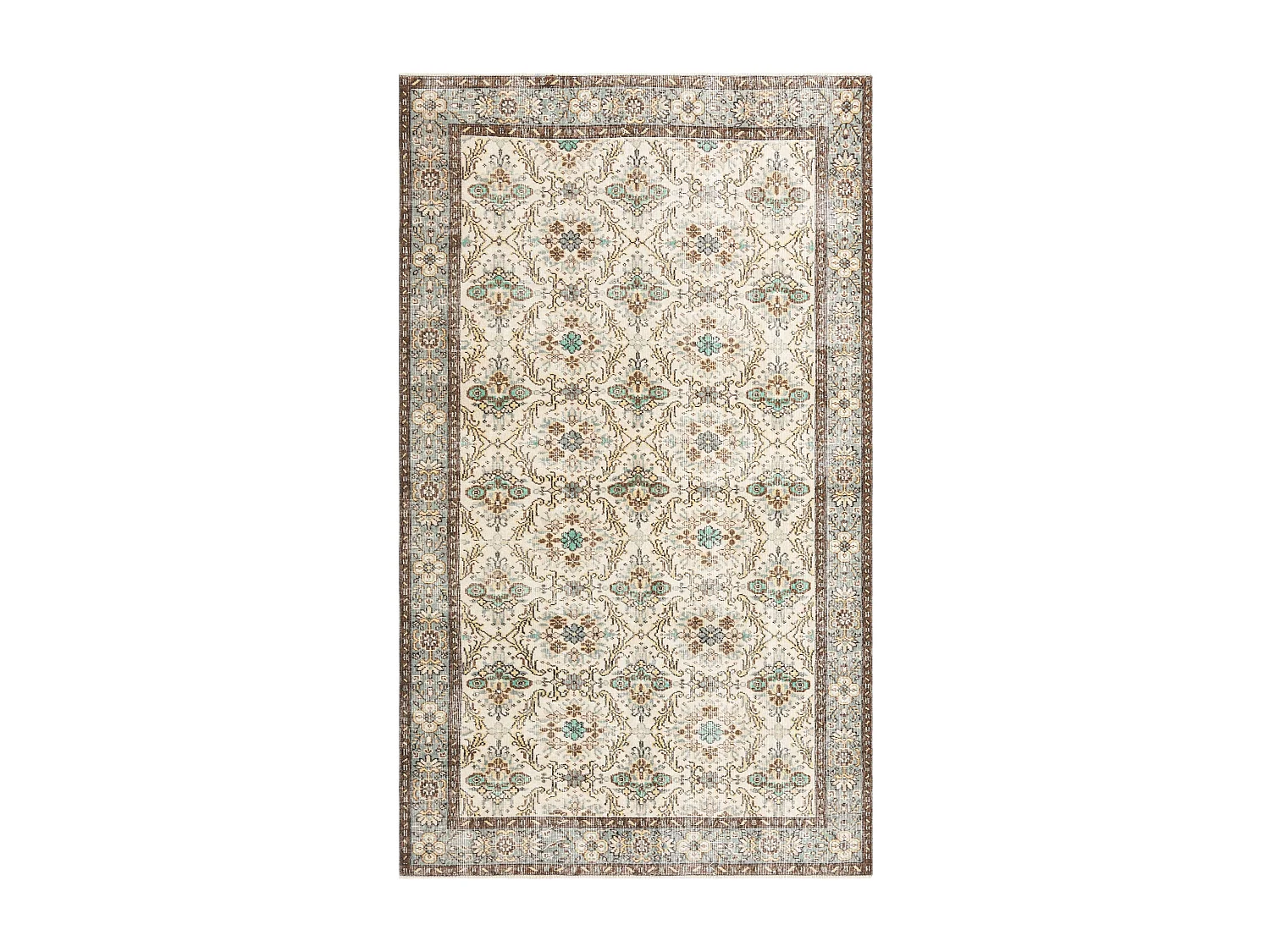Tapis de laine 175x290 beige Ultra Vintage