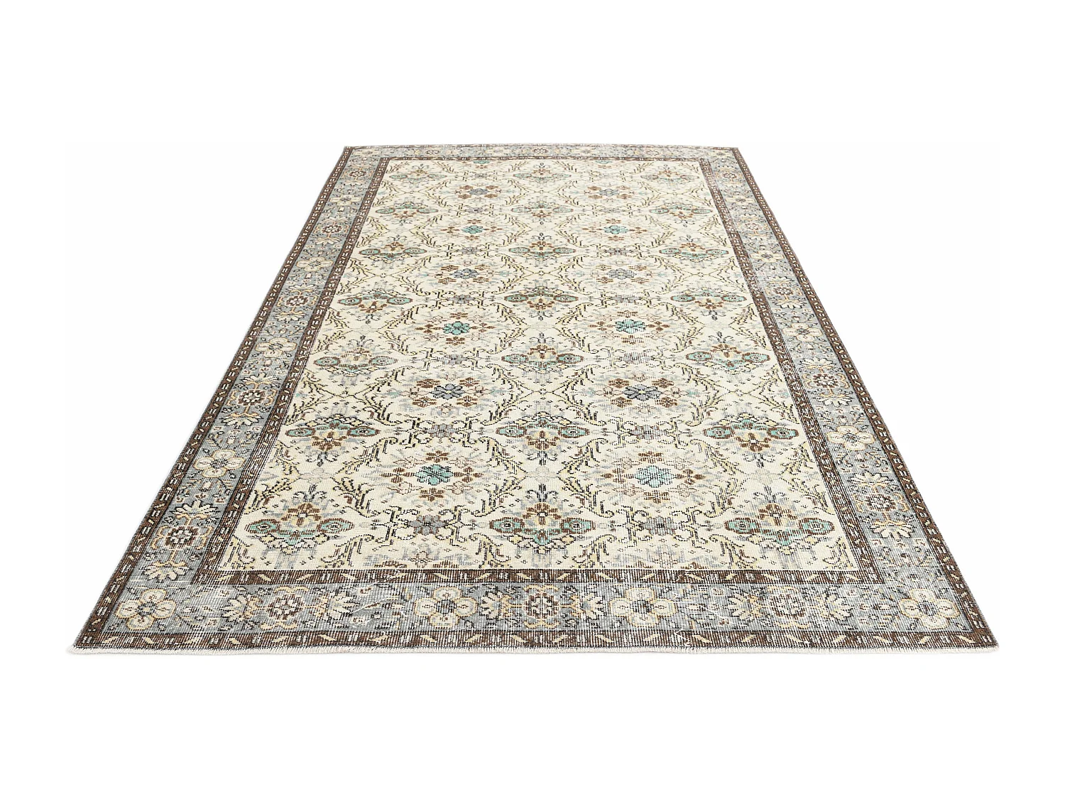 Tapis de laine 175x290 beige Ultra Vintage