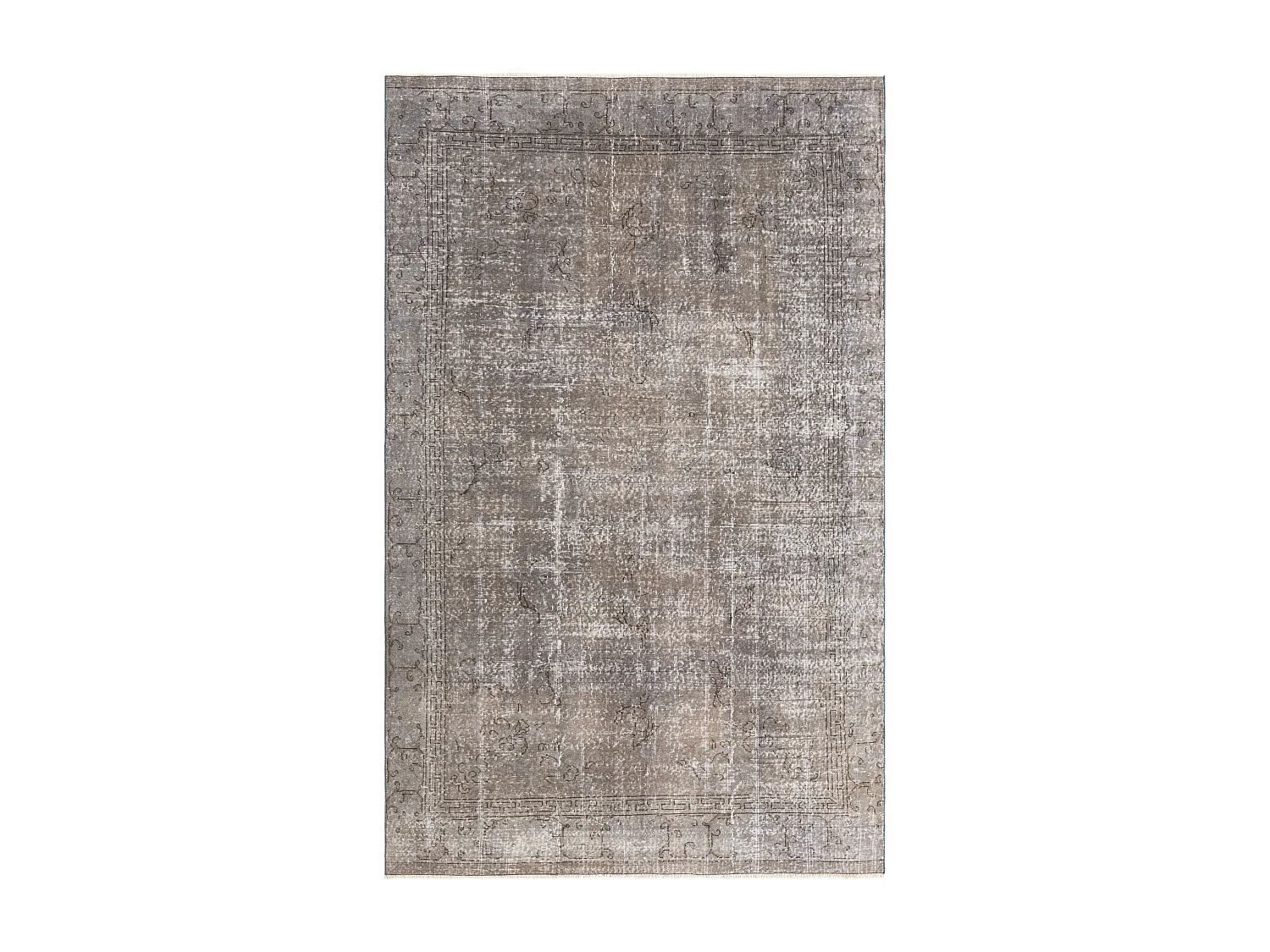 Tapis de laine 185x300 gris Ultra Vintage