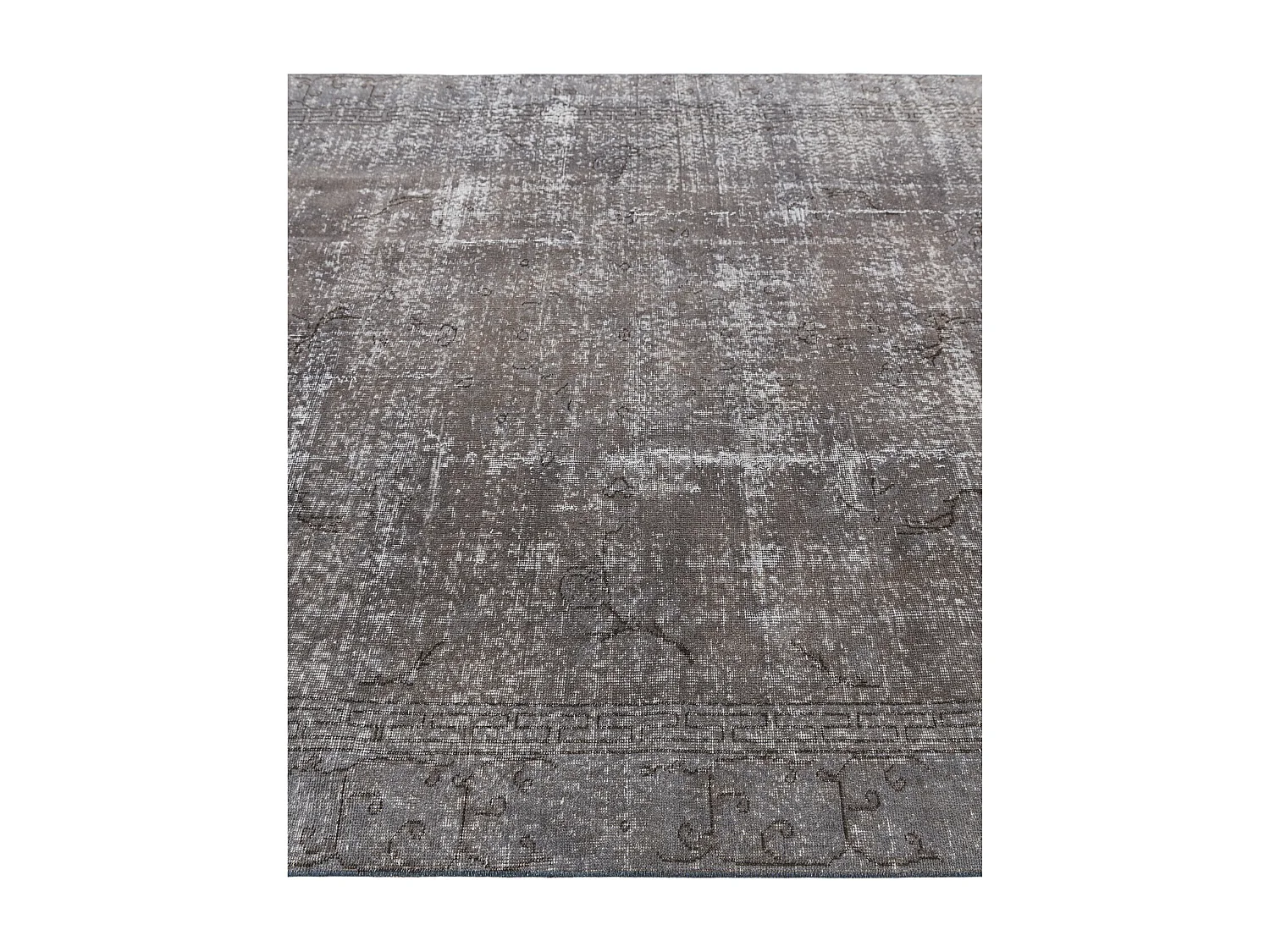 Tapis de laine 185x300 gris Ultra Vintage