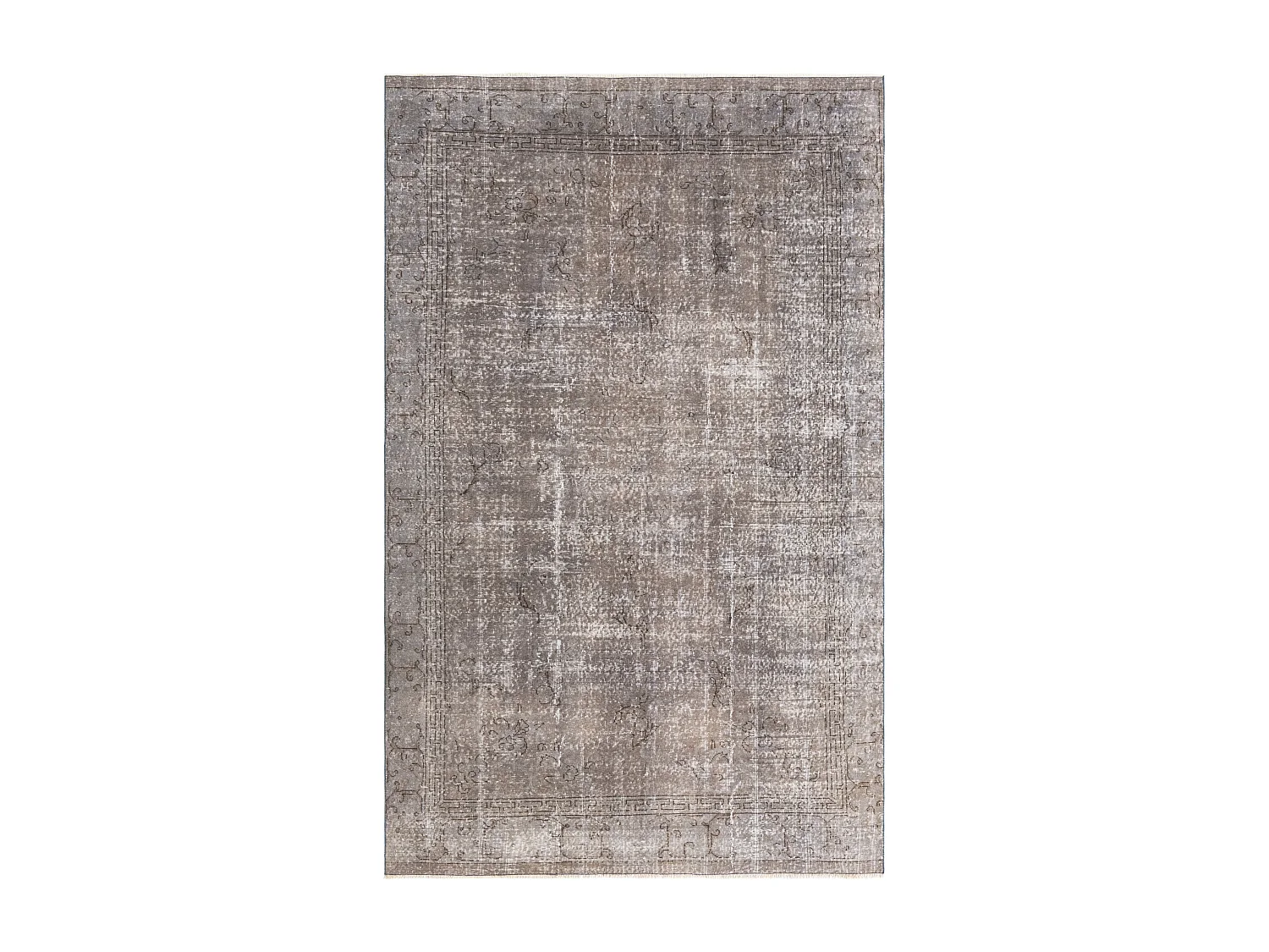 Tapis de laine 185x300 gris Ultra Vintage