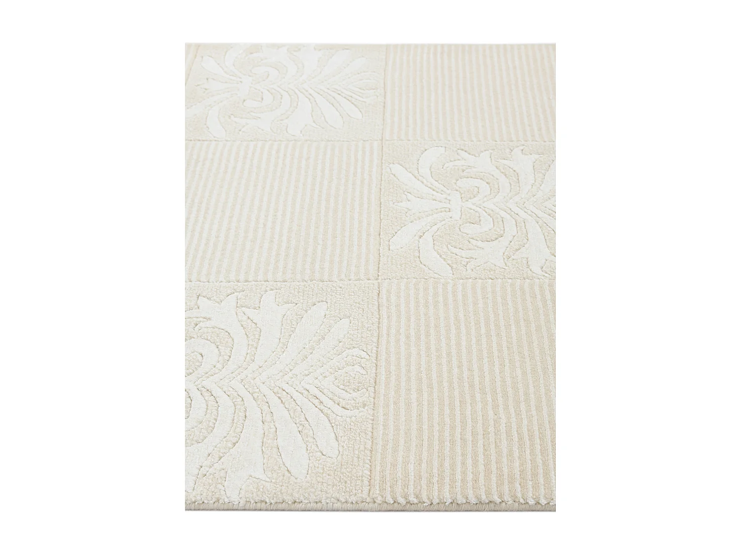 Tappeto per corridoio in lana 79x404 beige Darya