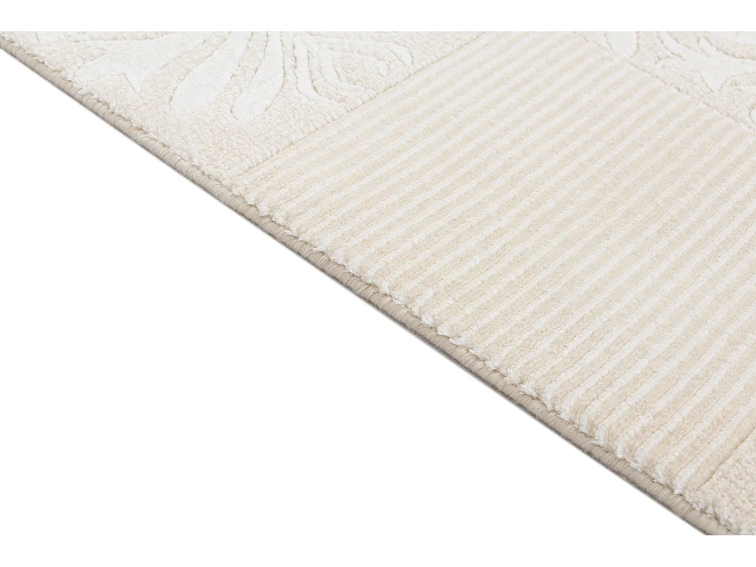 Tappeto per corridoio in lana 79x404 beige Darya