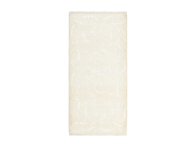 Tapis de couloir en laine 99x201 beige Darya