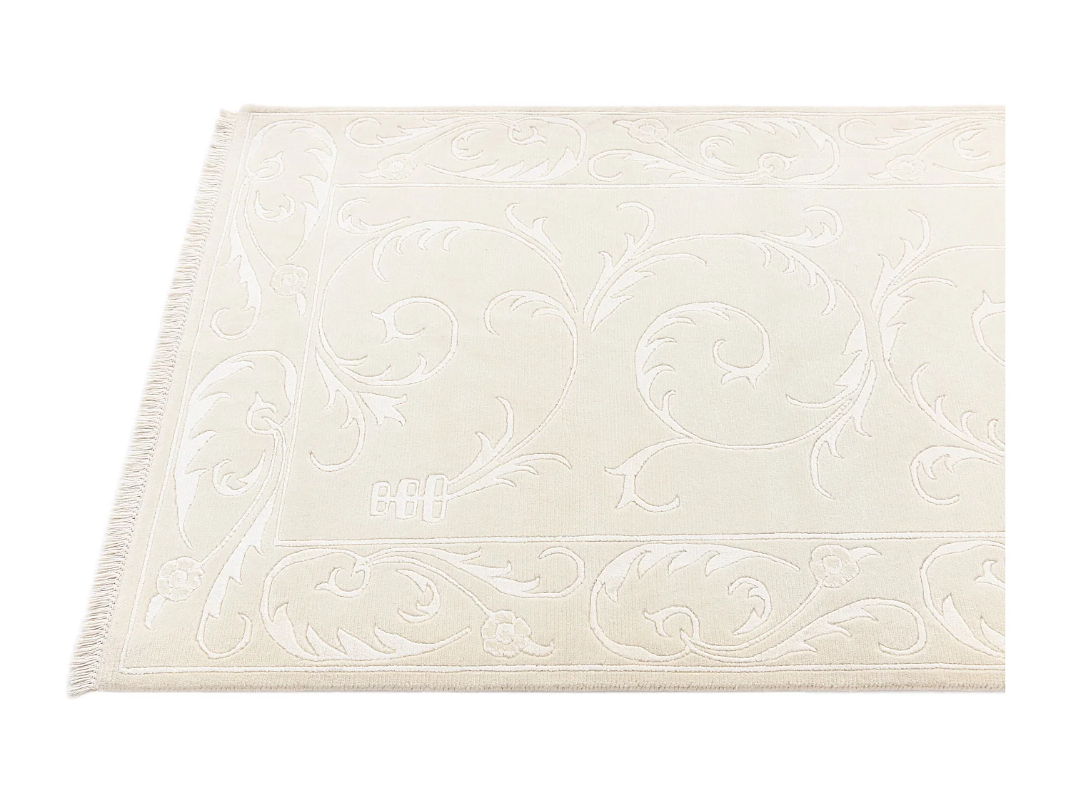 Tapis de couloir en laine 99x201 beige Darya