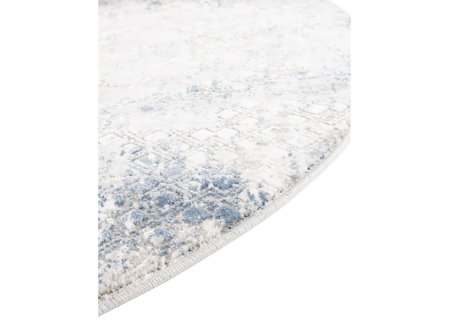 Teppich 125x125 Blau Davos Magic