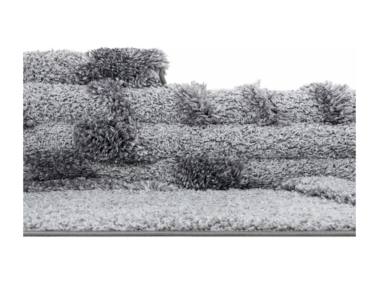 Tapis shaggy 125x185 gris Thun Avis