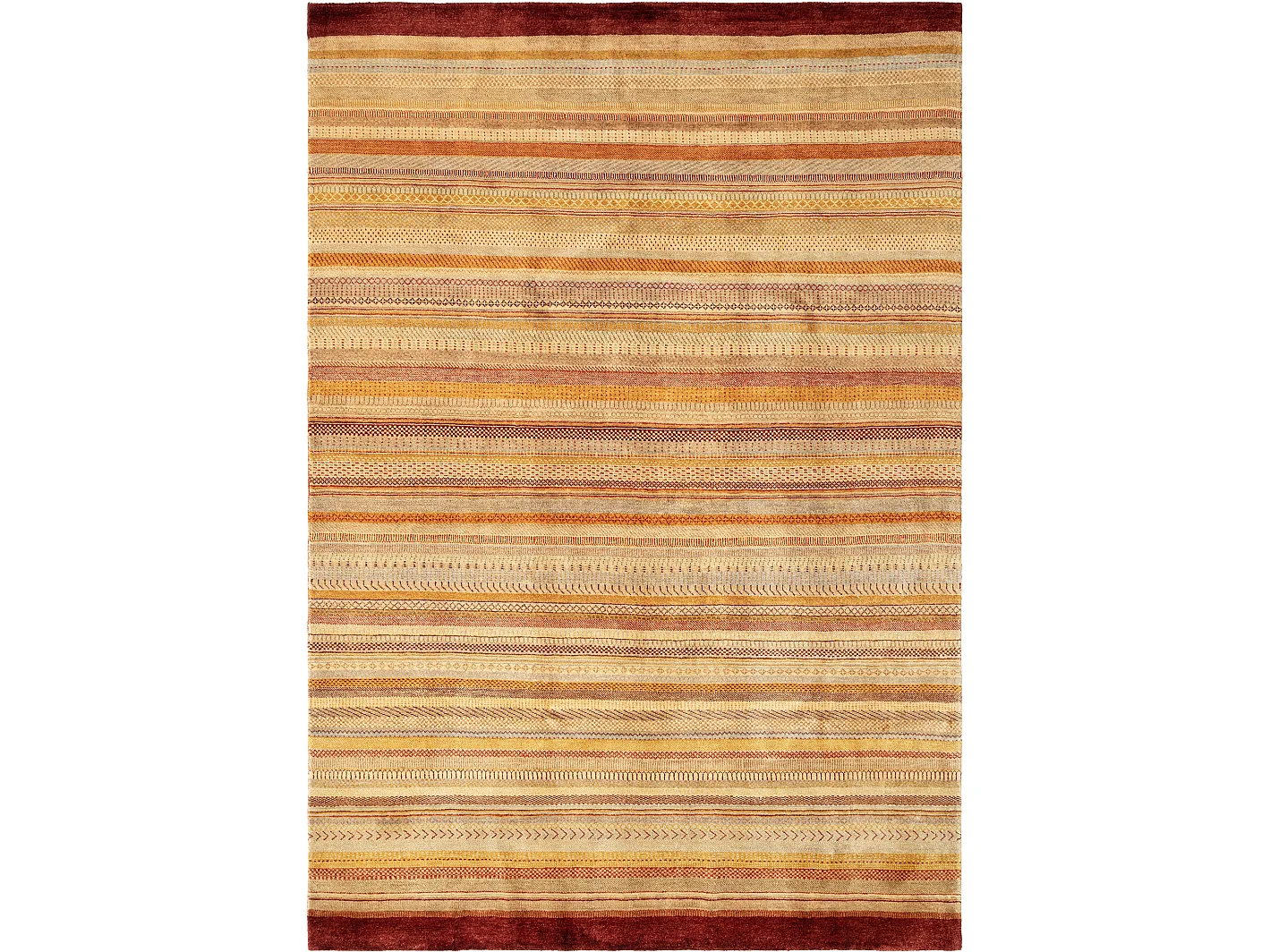 Tapis de laine 200x269 brun Juma