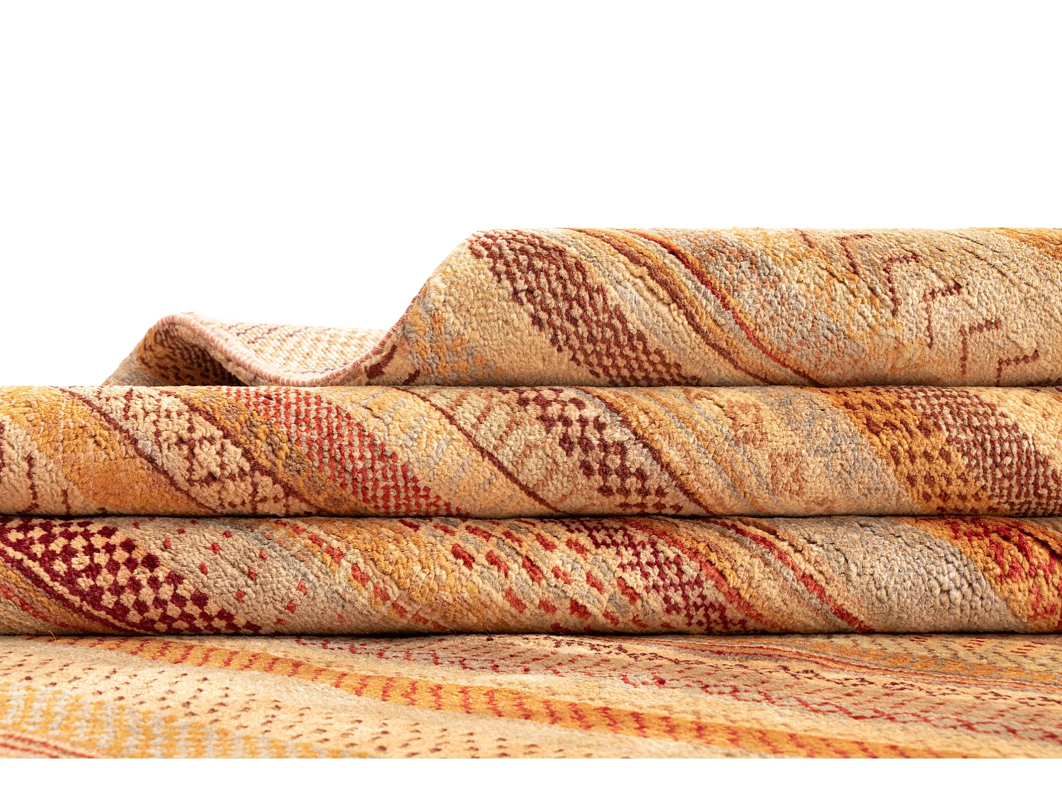 Tapis de laine 200x269 brun Juma