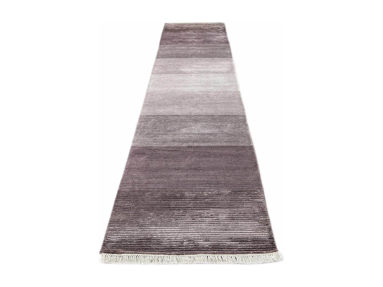 Tapis de couloir en laine 79x404 Violet Darya