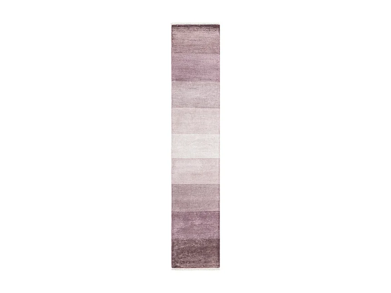 Tapis de couloir en laine 79x404 Violet Darya