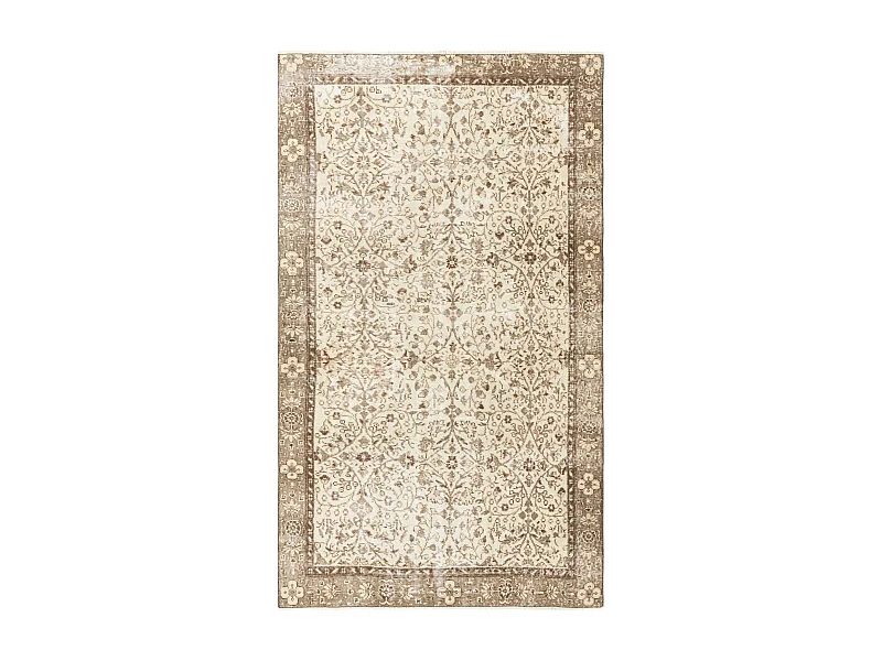 Tappeto in lana 145x249 beige Ultra Vintage
