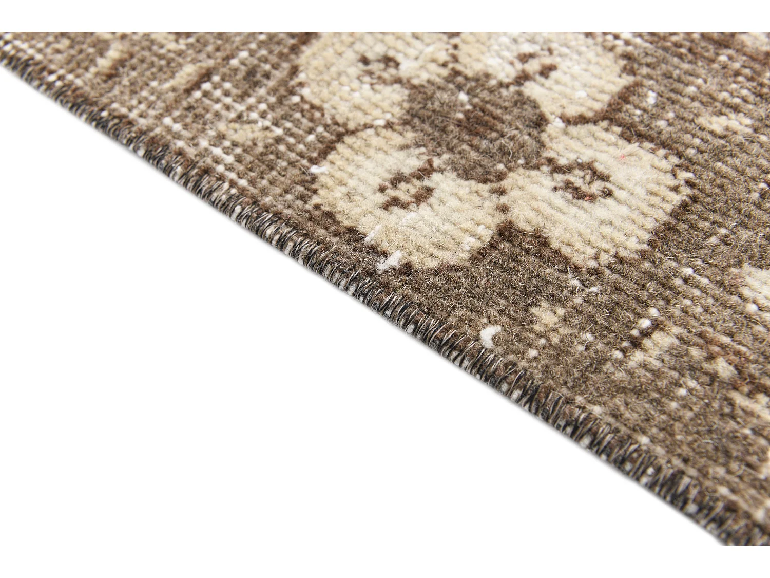 Tappeto in lana 145x249 beige Ultra Vintage