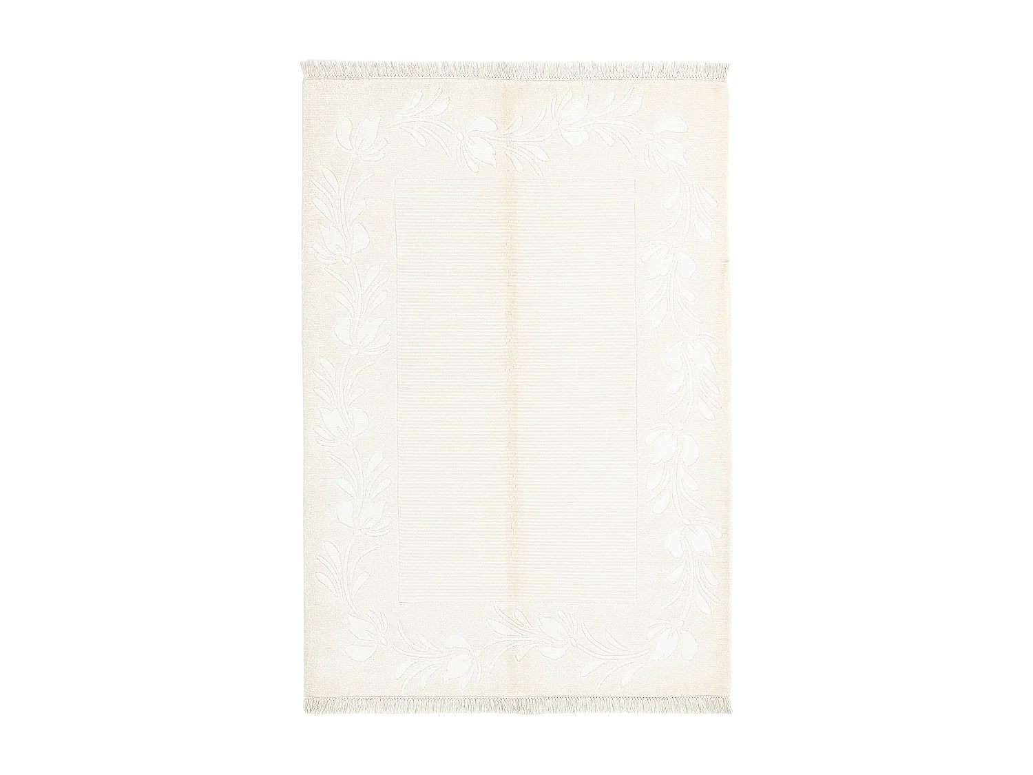 Tapis de laine 119x183 beige Darya