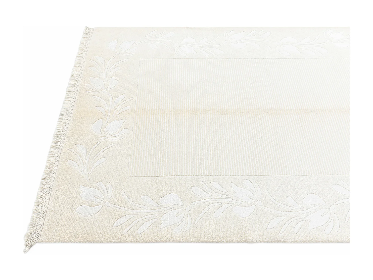Tapis de laine 119x183 beige Darya