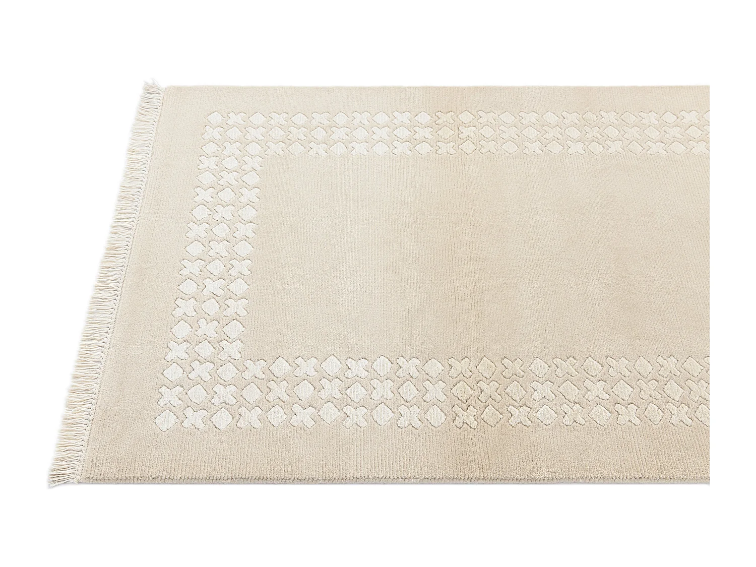 Tapis de laine 79x203 brun Darya