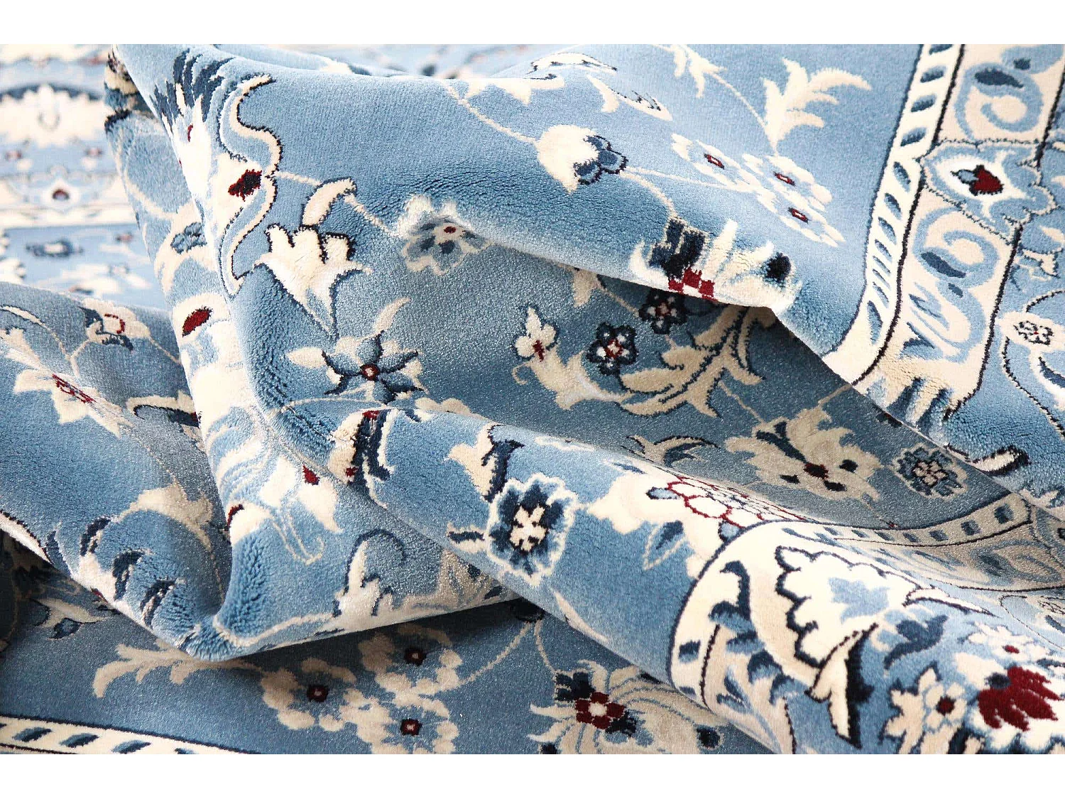 Tapis 99x160 bleu Classical