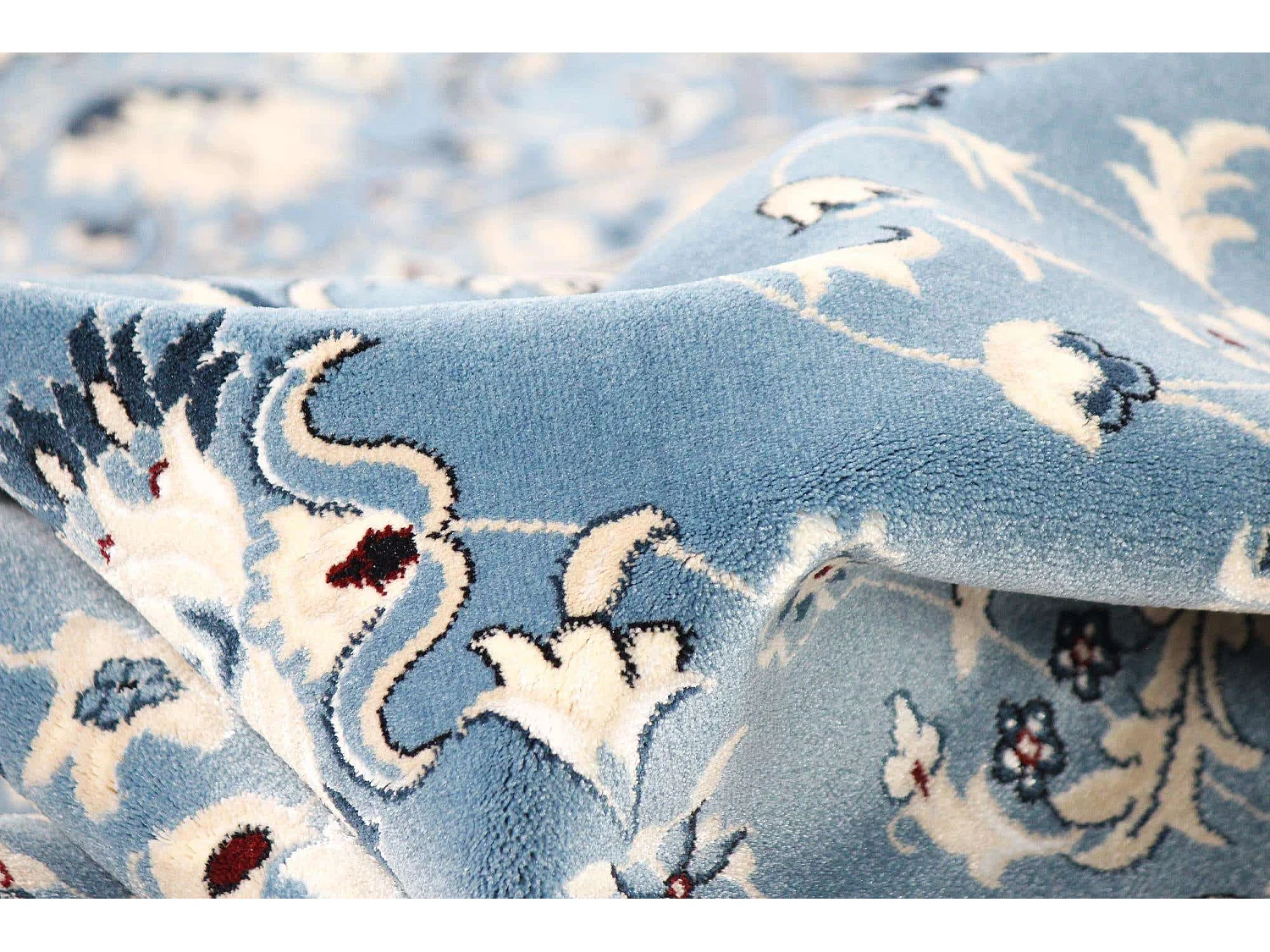 Tapis 99x160 bleu Classical