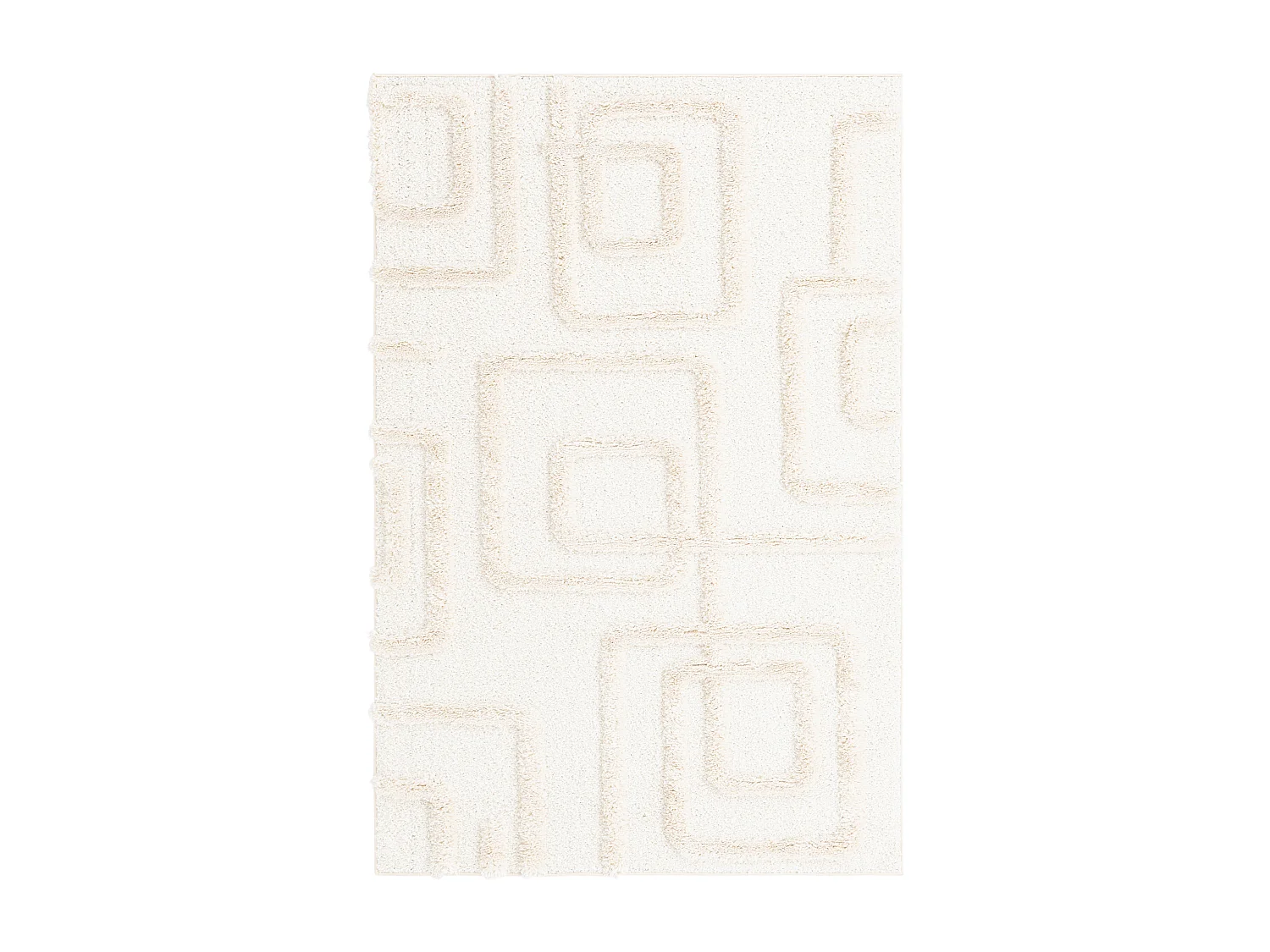 Tappeto shaggy  240x305 Bianco Thun Artem